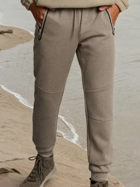 Спортивні штани сіро-коричневий коричневі