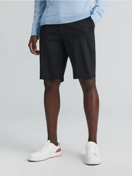 Sinsay Szorty chino czarny