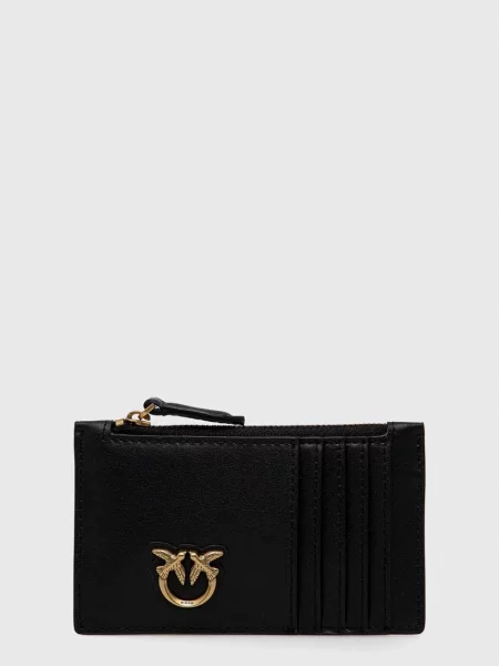 Portofel Pinko din piele negru