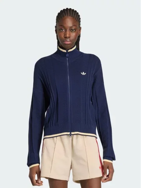 Adidas Cardigan Firebird albastru