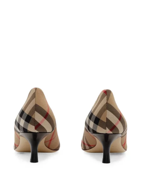 Pantofi cu toc Burberry în carouri