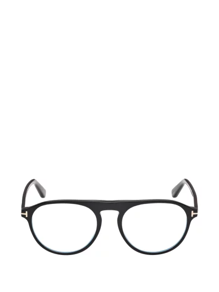 Ochelari de soare rotunzi Tom Ford Eyewear negru