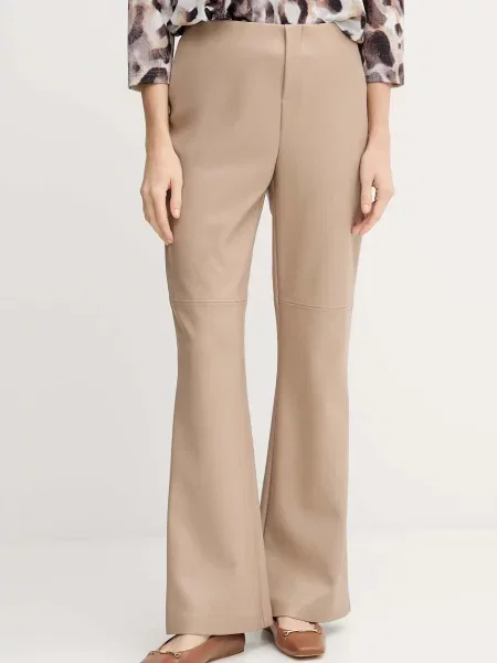 Joseph Ribkoff pantaloni drept high waist bej