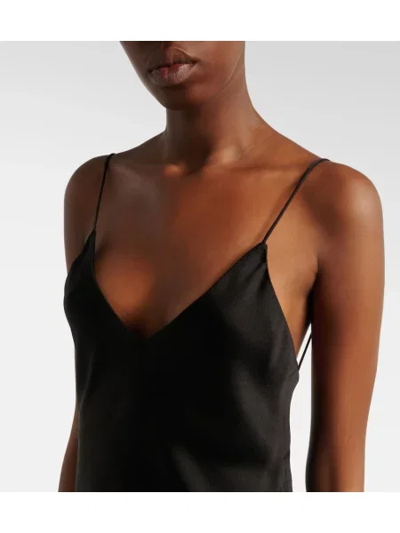 Maiou Blazé Milano din satin negru