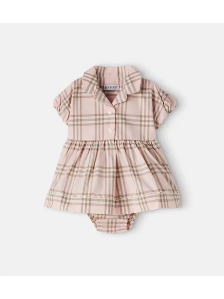 Gyerek ruha Burberry rózsaszín