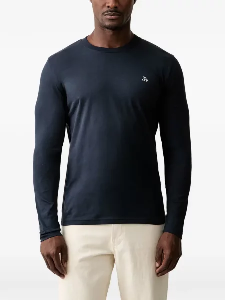 Lung tricou polo Marc O'polo albastru