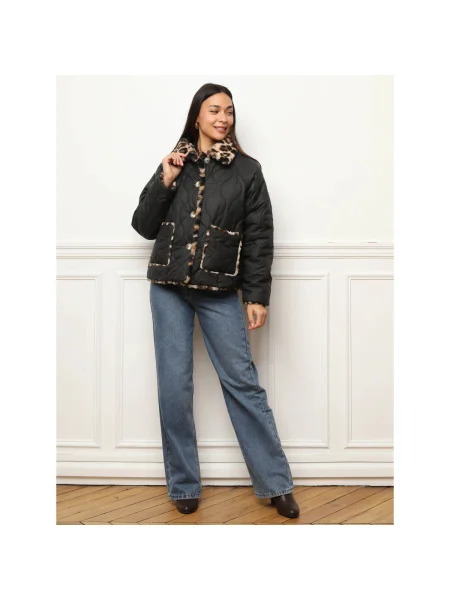 Palton La Modeuse negru