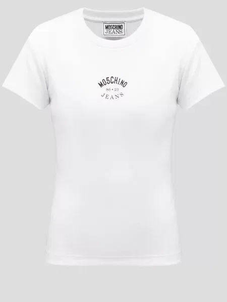 Футболка Moschino белая