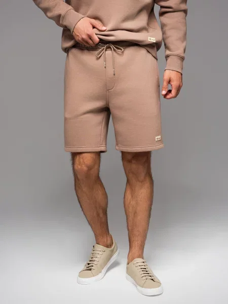Talie elastică pantaloni scurți Ombre