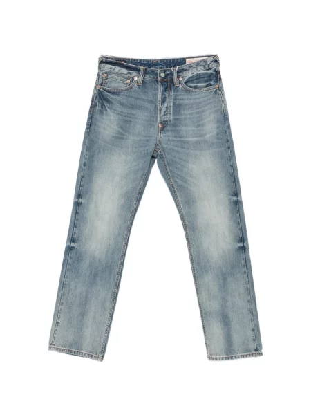 Blugi Evisu cu imagine albastru