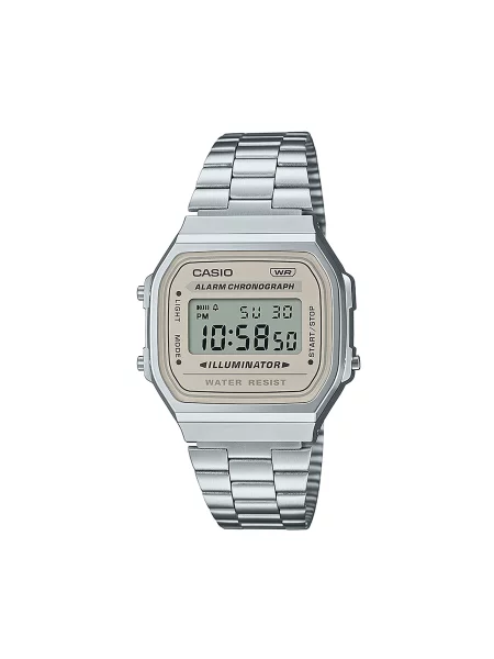 Часы Casio серебряные
