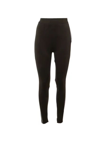 Pantaloni Maje cu dungi negru