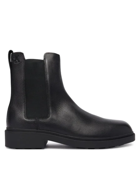 Calvin Klein Ghete Jodhpur Dress Lug Chelsea Boot Lth negru