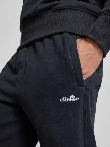 Spodnie dresowe z wyhaftowanym logo model ORVINIO' Ellesse czarny