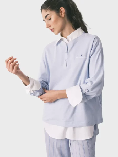 Поло Women'secret блакитне