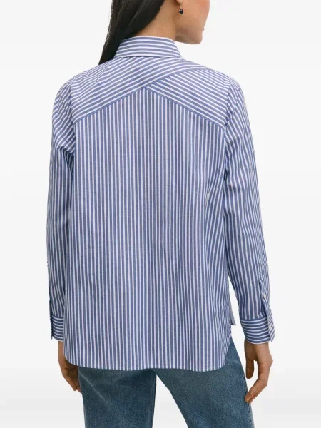 Cămașă Brooks Brothers cu dungi albastru