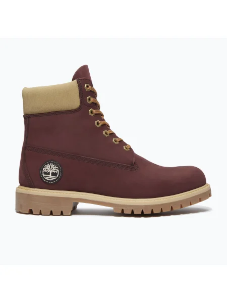 Botine Timberland cu șireturi din dantelă kaki