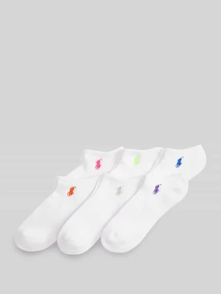 Polo Ralph Lauren skarpety z bawełną białe