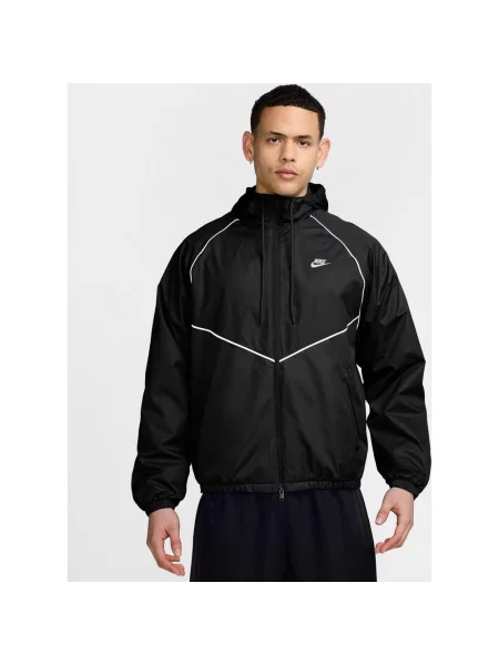 Kurtka z kapturem Nike Windrunner Weatherized S czarny