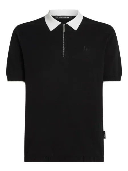 Polo Karl Lagerfeld negru