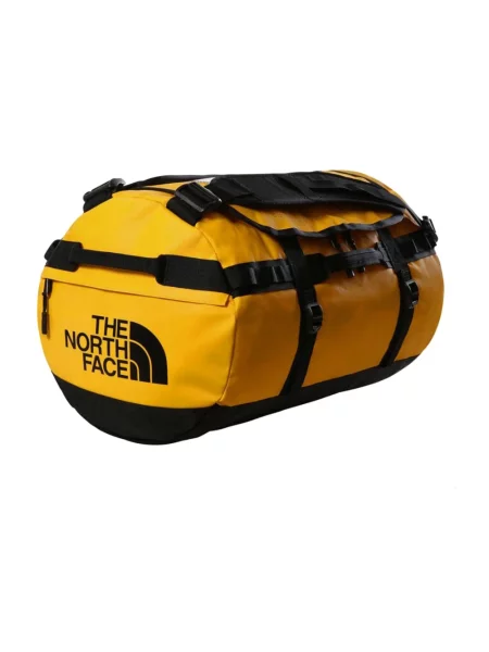 Torba podróżna The North Face Base Camp Duffel S 50 l summit gold/black/npf żółta