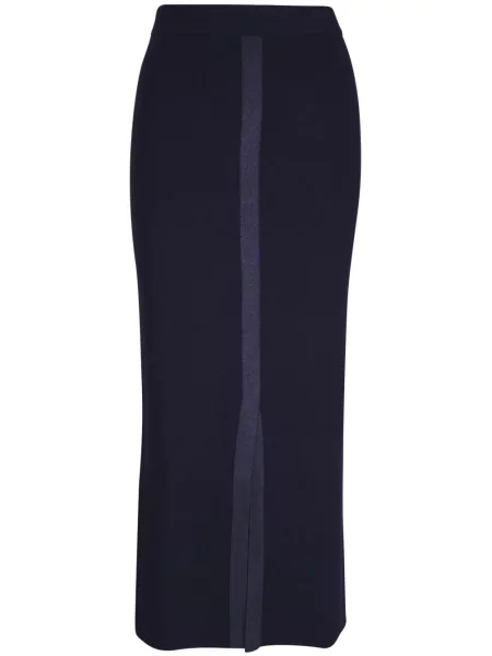 Spódnica Dorothee Schumacher wełniana niebieska