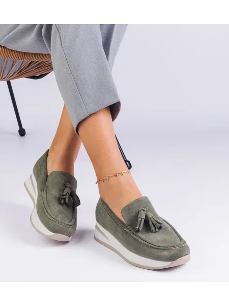 Pantofi loafer D/ceo argintiu