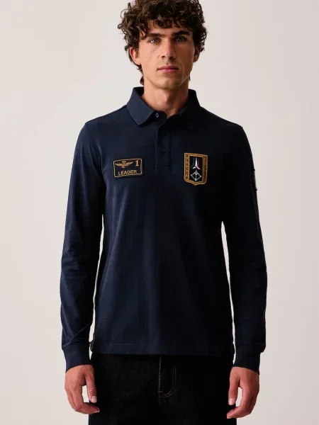 Aeronautica Militare longsleeve niebieska