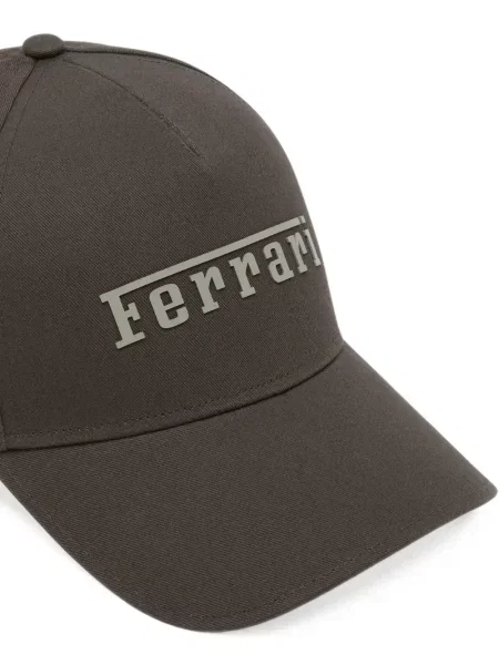 Șapcă Ferrari cu autograf maro