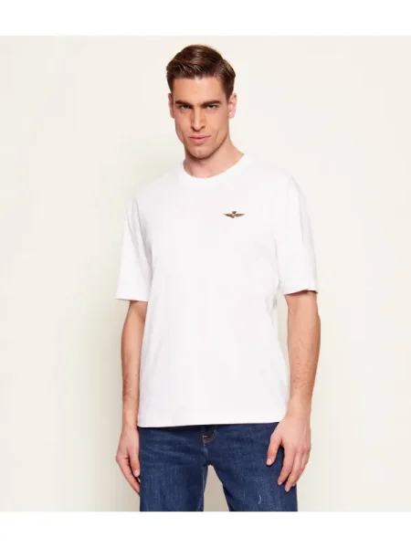 Aeronautica Militare Tricou | Comfort fit alb
