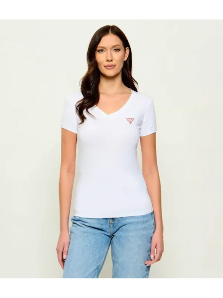 GUESS Tricou alb