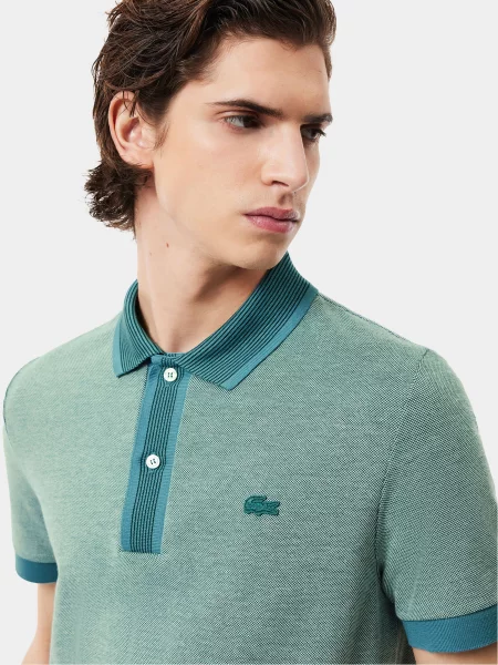 Поло Lacoste зелений