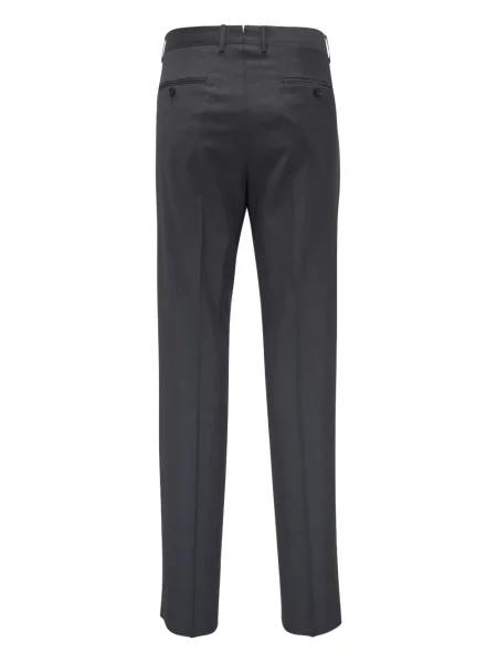 Pantaloni Maurizio Baldassari de lână gri