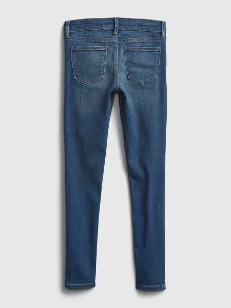 Pantaloni copii Gap alb