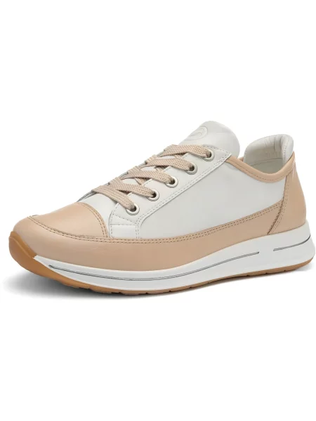 Sneakersy Ara skórzane beżowe