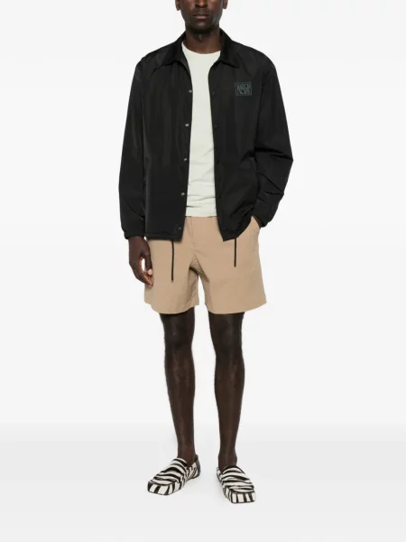 Geacă Maison Kitsune cu imagine negru