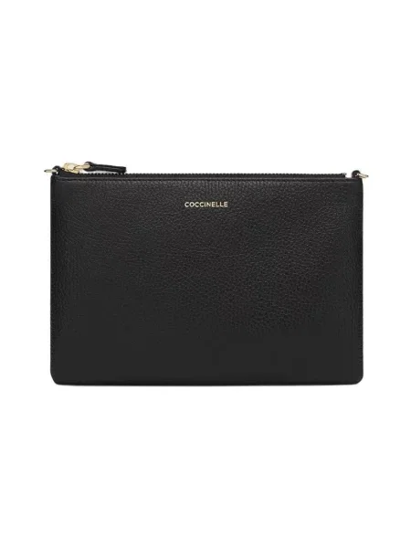 Coccinelle torebka crossbody skórzana BEST CROSSBODY czarna