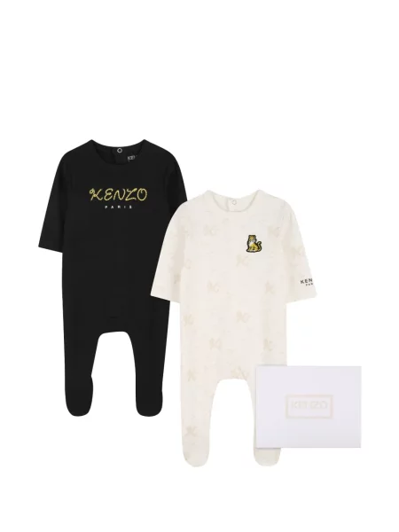 Piżama dziecięca Kenzo czarna