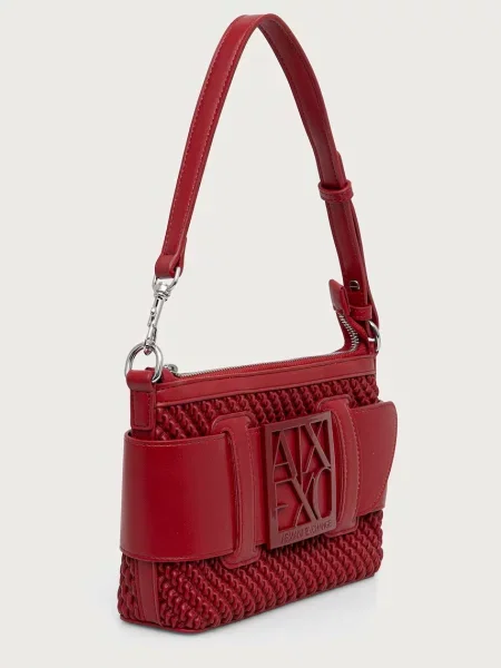 Geantă shopper Armani Exchange din piele