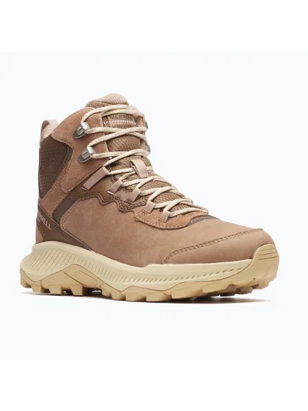 Дамски туристически обувки Merrell Speed Strike 2 Ltr Thrm Mid Wp hazel кафяво