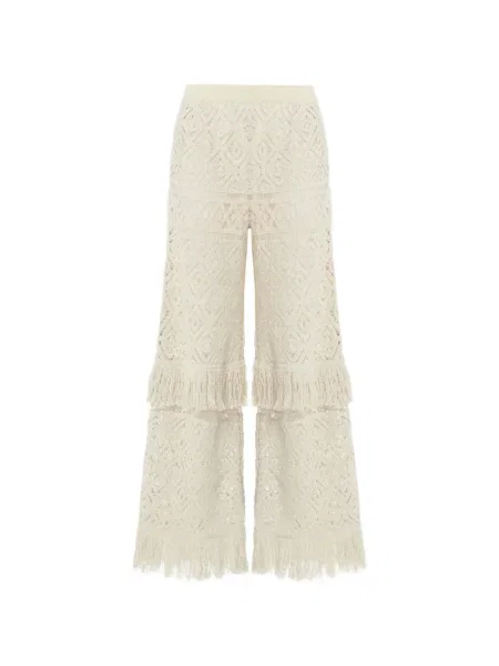 Pantaloni La Doublej cu franjuri