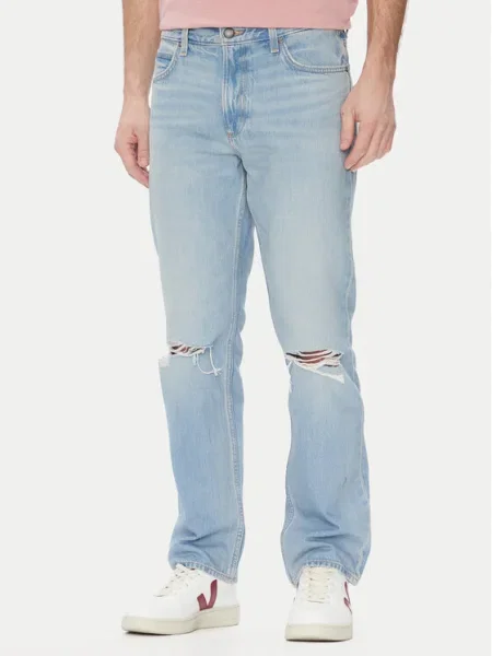 Lee Дънки West Straight Fit син