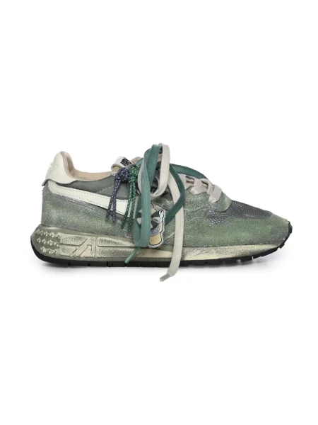 Sneakersy Autry skórzane zielone