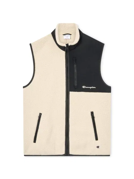 Champion Vestă bej deschis negru