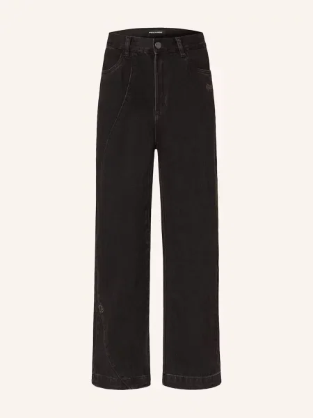 Pegador Jeansy Waco Wide Baggy Fit schwarz czarne