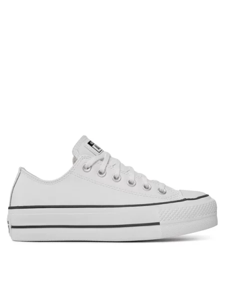 Converse Trampki Chuck Taylor All Star Lift Clean Ox biały
