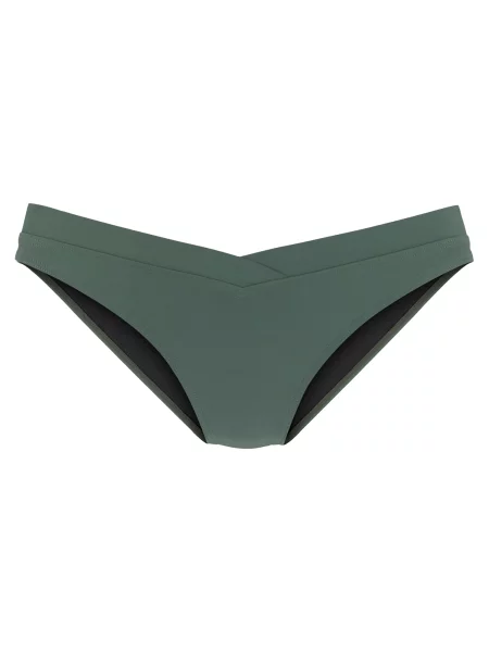 LASCANA Slip costum de baie smarald verde
