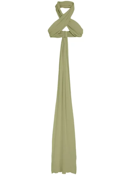 Top Ami Paris de mătase verde