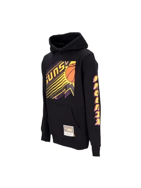 Bluza z kapturem Mitchell & Ness czarna