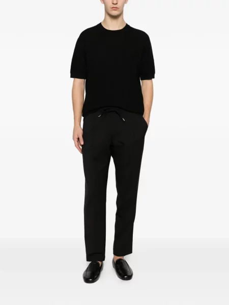 Къс тениска Giorgio Armani черно